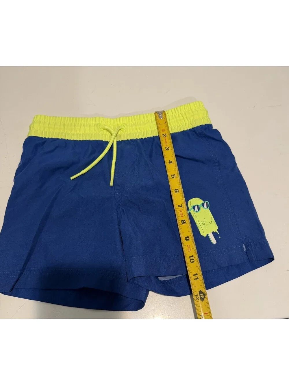 Kids Boys Old Navy Trunk Size Small (6-7) Blue Yellow